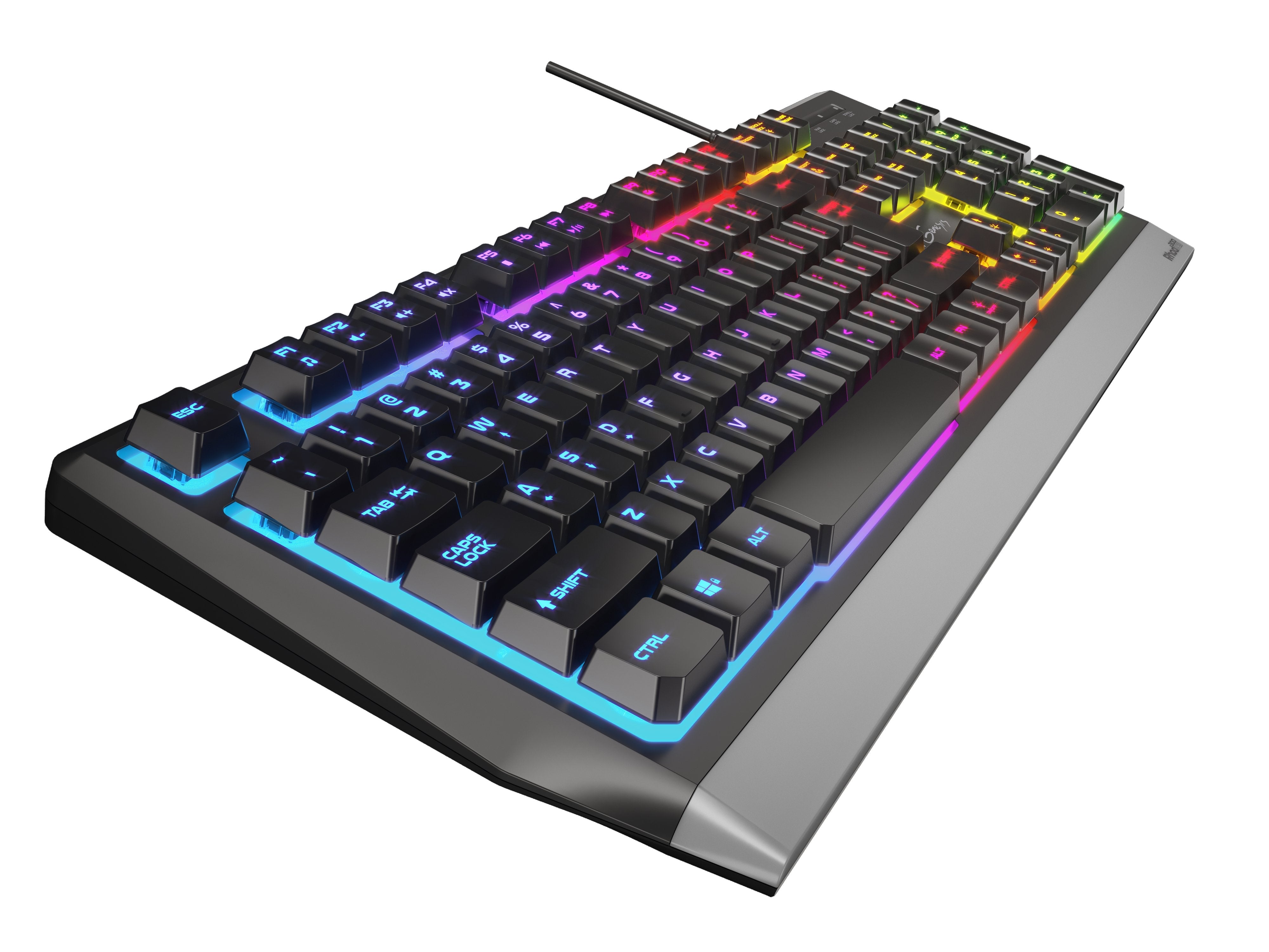 Genesis Gaming Tastatur Rhod 300 Rgb Cablegeb. (Fr)