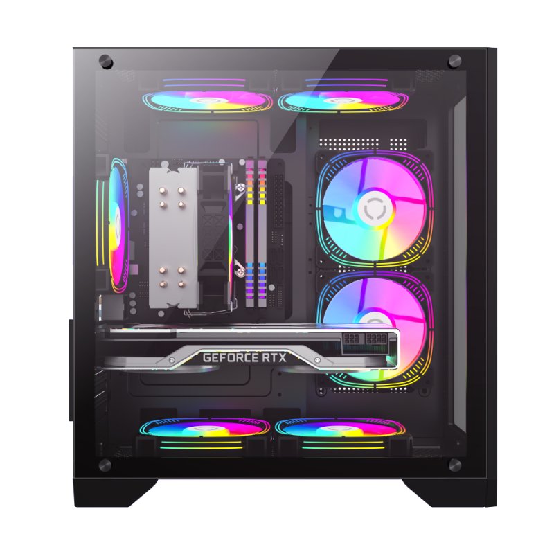 Caja Pc Gamemax  Case  Infinity Mini Bk  M-Atx