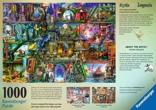 Ravensburger Puzzle Mythen Und Legenden (1000 Teile) 12000089