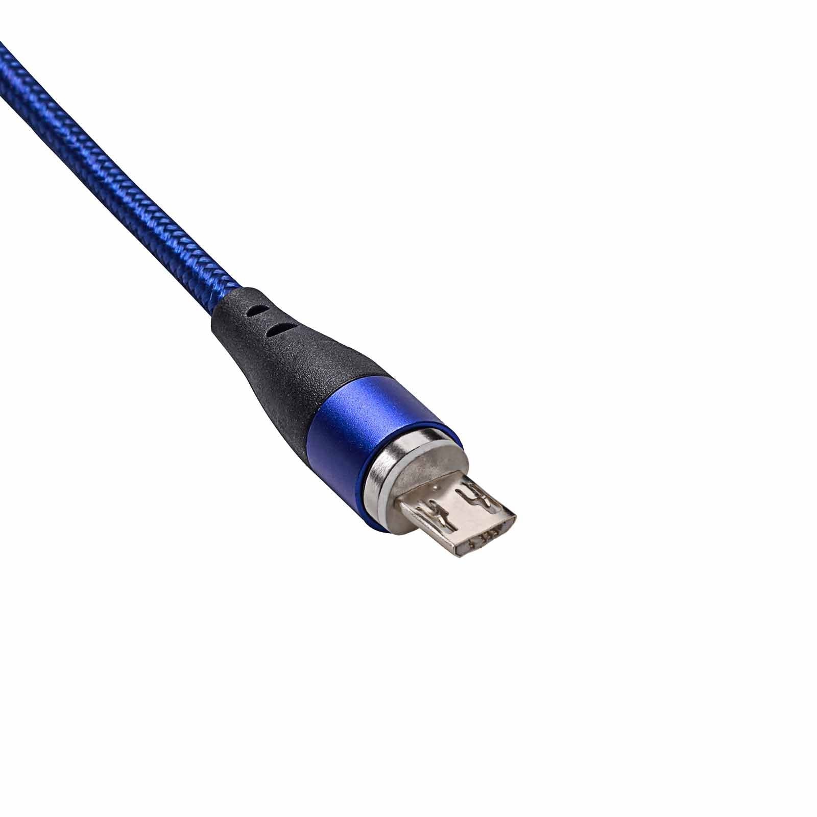 Akyga Cable Usb Ak-Usb-47 Usb A M Micro Usb B M Magnetic Ver. 2.0 1.0m