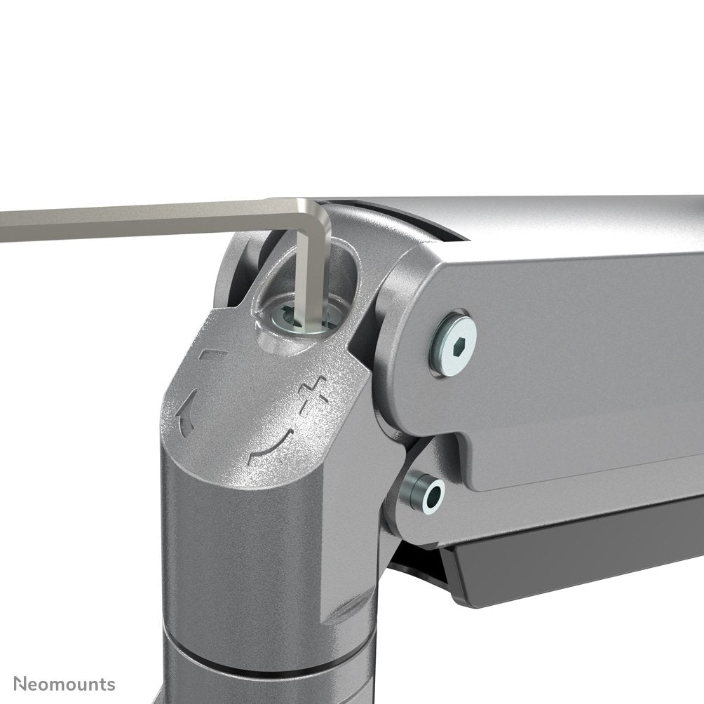 Soporte 3 Monitores Tis Neomounts 10-27" Silver  Max.15kg Nm-D775d