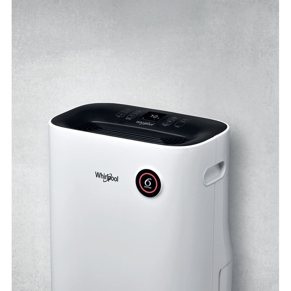 EAN 8003437607165 - Whirlpool DE20W5252 6,5 L 44 dB 420 W Negro, Blanco imagen 11