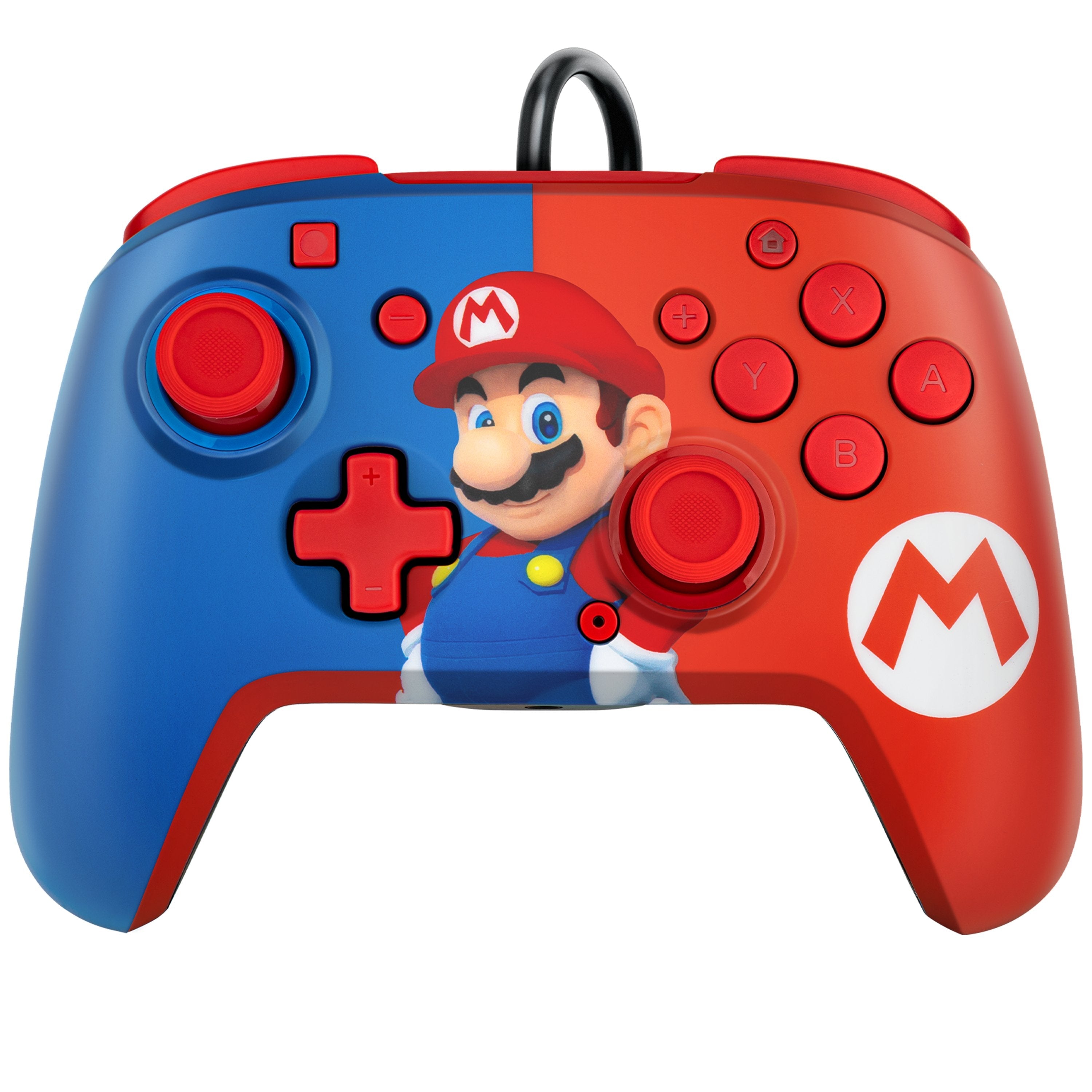 Contoller Wired Faceoff Deluxe Mario