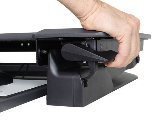 Ergotron Workfit-Tl Escritorio Convertible A Escritorio De Pie Gris Negro Base