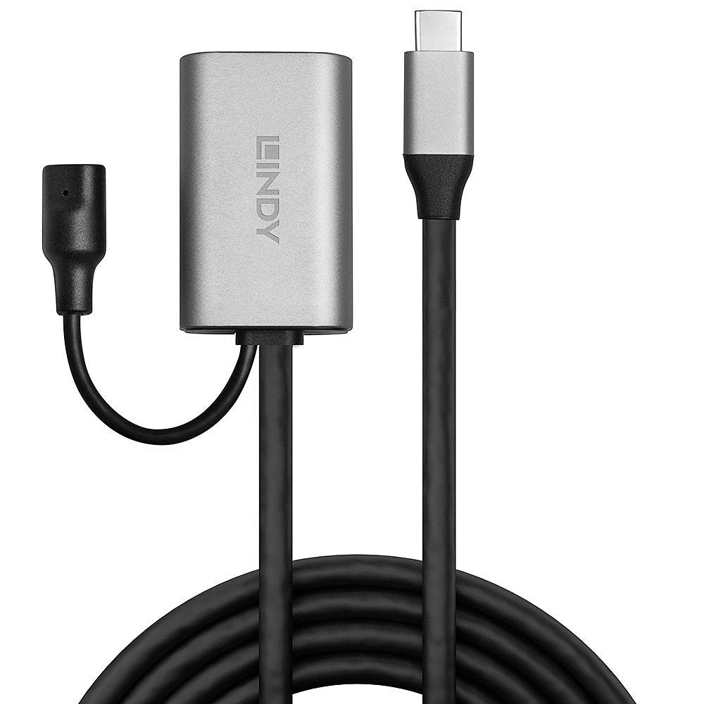Extensión Activa Lindy Usb 3.1 Tipo C/Am/F 5m