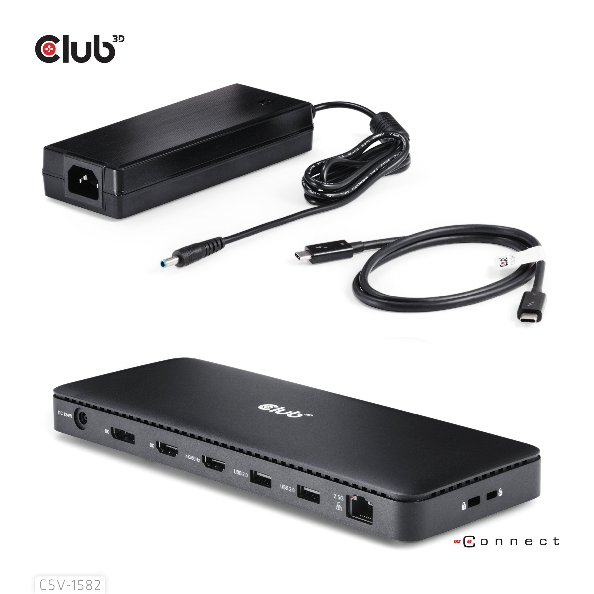 EAN 8719214472955 - CLUB3D Club 3D, Dockingstation TB4 12 in 1 imagen 7