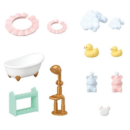 Epoch Sylvanian Families - Marshmallow Mäuse Badespass Juego 5805