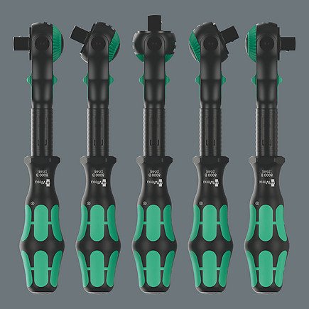Wera 05135881001 Llave De Carraca 1 Pieza(S) Negro, Verde