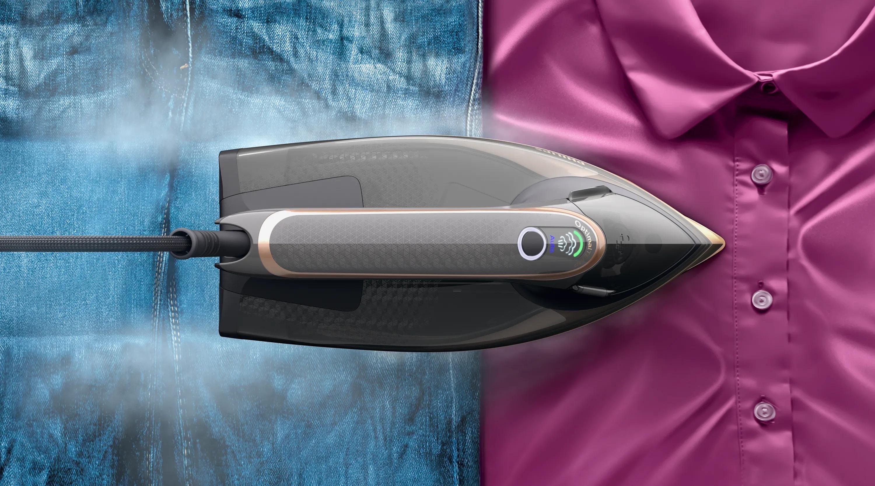 EAN 8720389004698 - Philips DST8041/80 plancha Plancha a vapor Suela SteamGlide Elite 3000 W Negro imagen 7