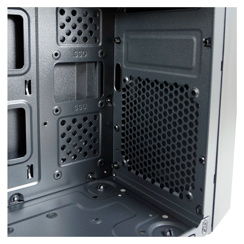 Lc-Power Gehäuse Micro-Atx 2017mb Ohne Nt U3.2/Audio Black Retail