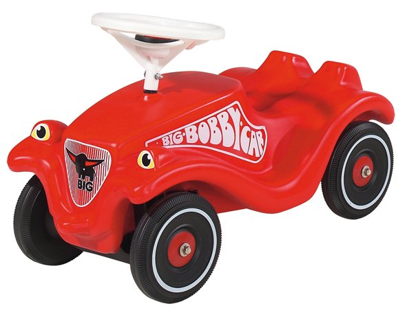 Big Bobby-Car-Classic, Correpasillos Rojo / Negro