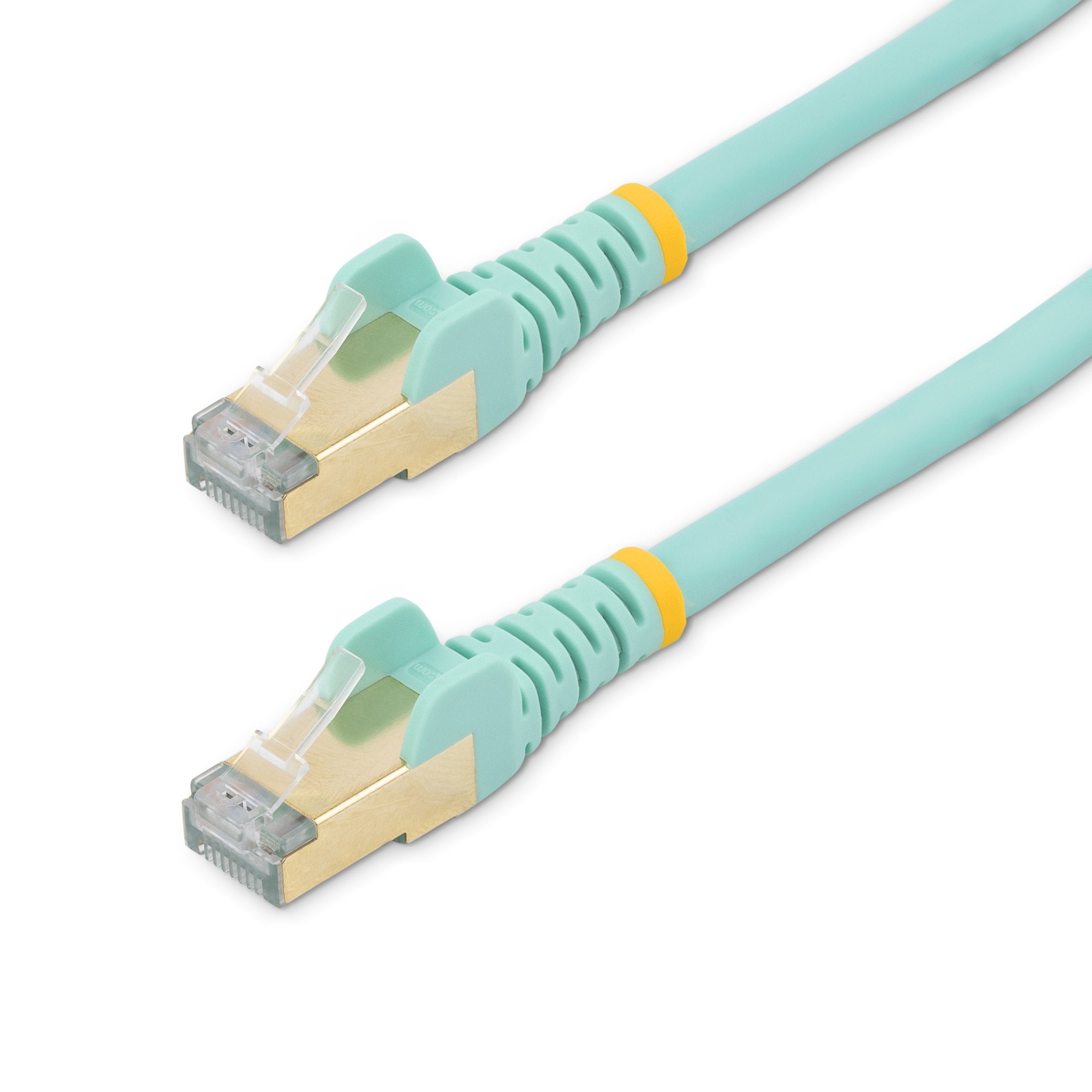 EAN 0065030881579 - StarTech.com 6ASPAT5MAQ cable de red Color aguamarina S/UTP (STP) imagen 1