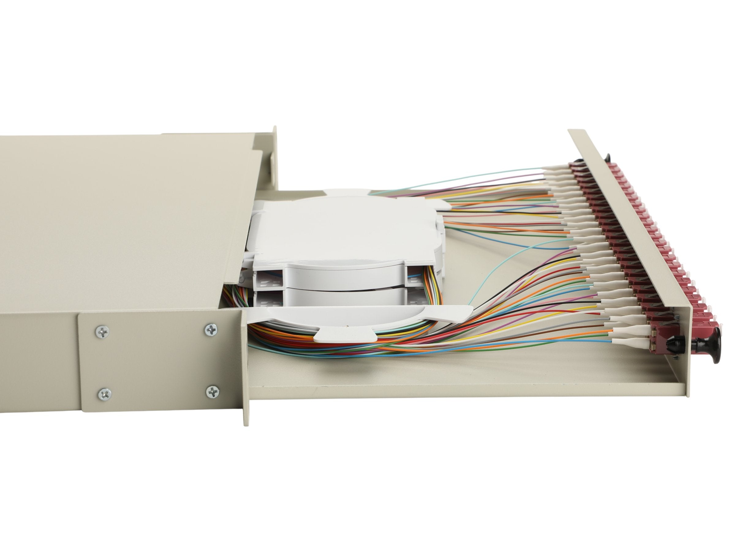 Equip Lwl-Spleisskamen 24-Port Lc-Duplex Om4 1u Komplett Gr