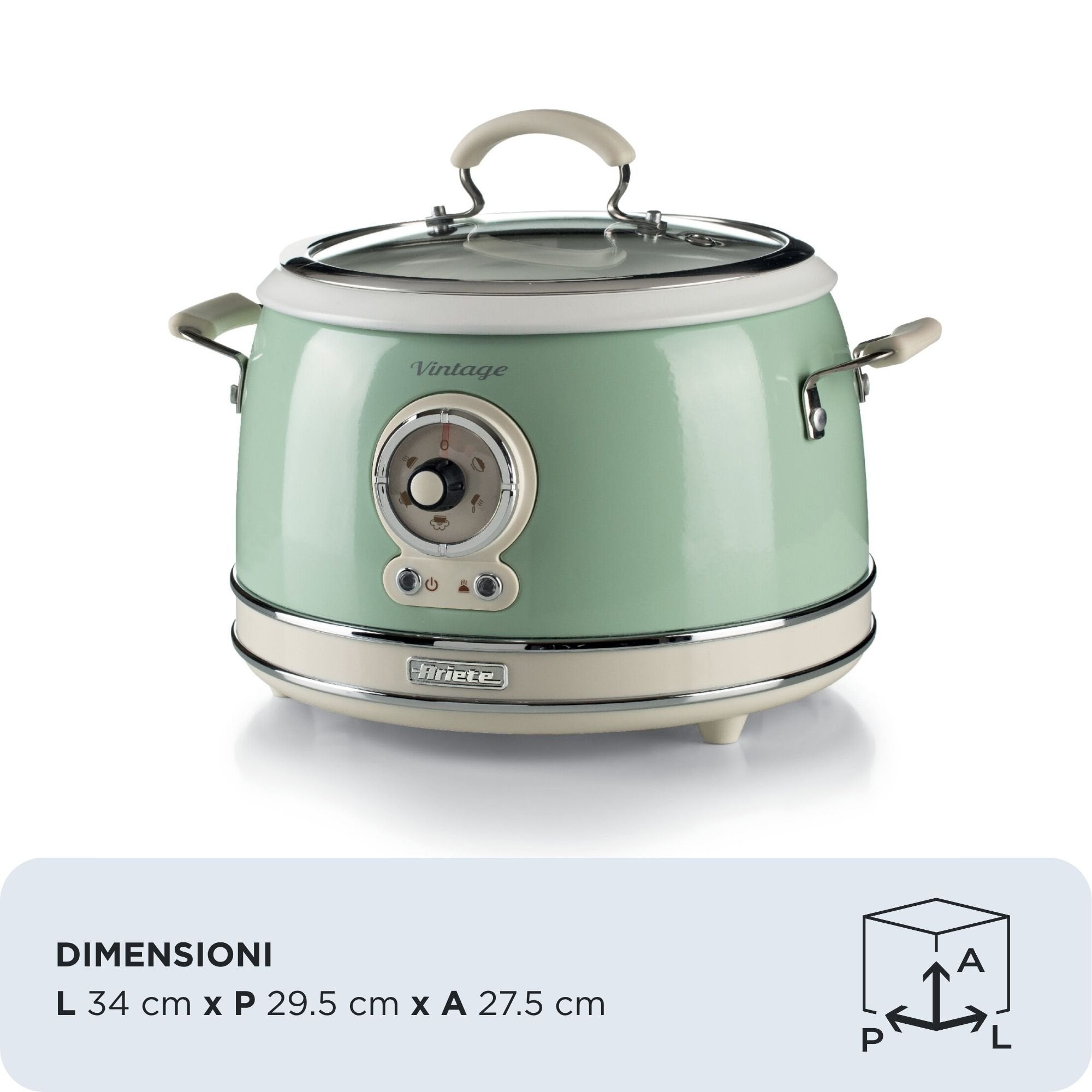 EAN 8003705118478 - Ariete 2904/04 arrocera 3,5 L 700 W Verde imagen 2