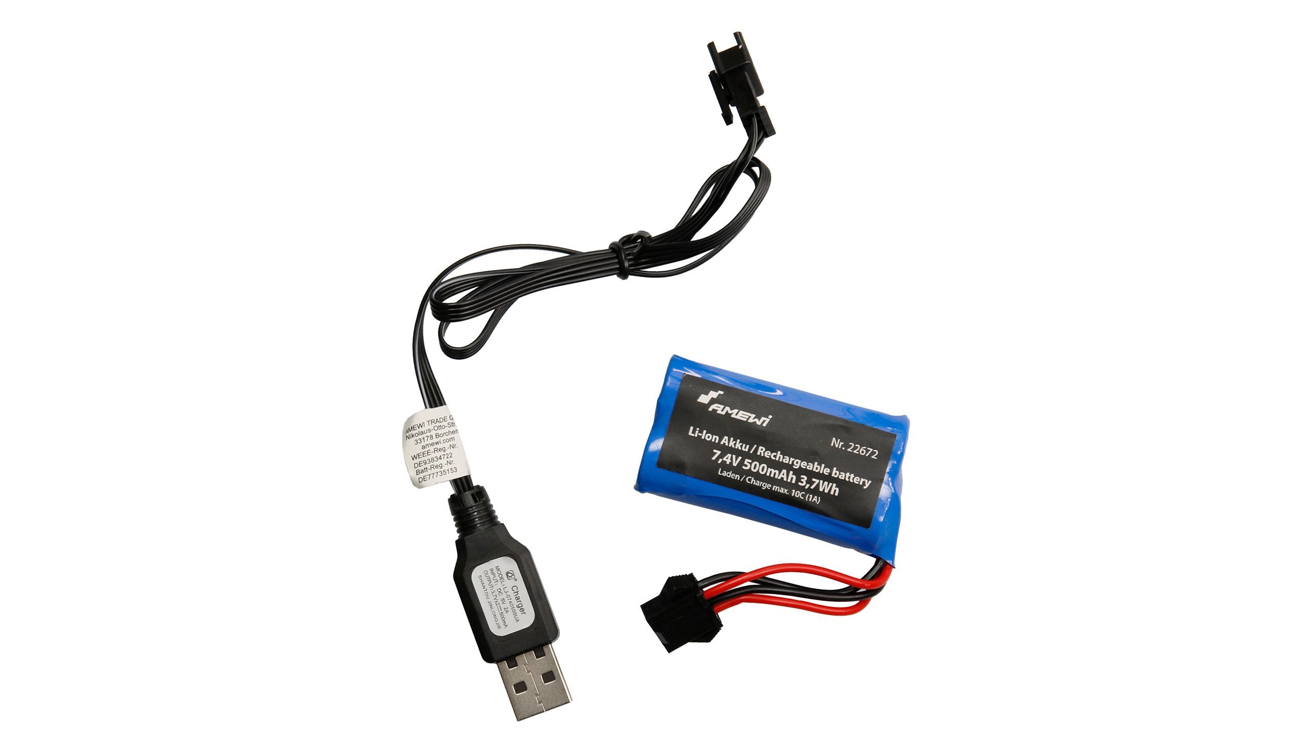 EAN 4262408975786 - Amewi G1401E modelo controlado por radio Excavadora Motor eléctrico 1:14 imagen 9