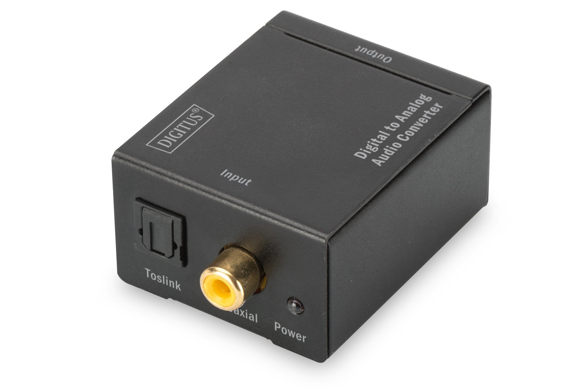 Digitus Convertidor Digital A Analógico Conector Rca Coaxial/Toslink Con Adaptador De Red