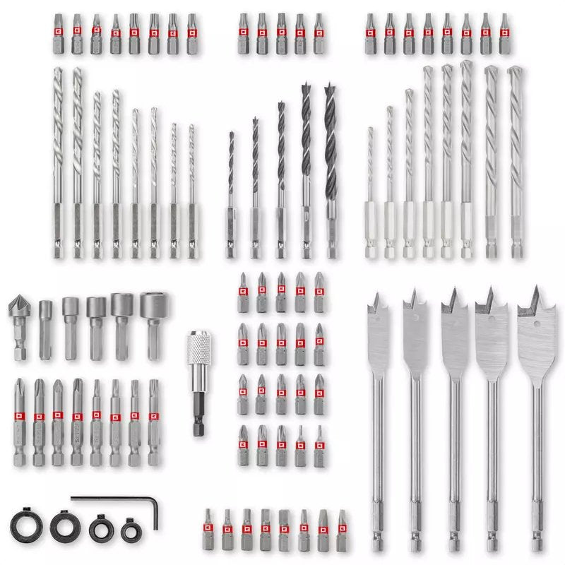 Einhell-Kwb Xl-Case Bit- & Bohrer-Set Mit Aufbewahrung, 95-Teilig, Bohrer- & Bit-Satz 108788