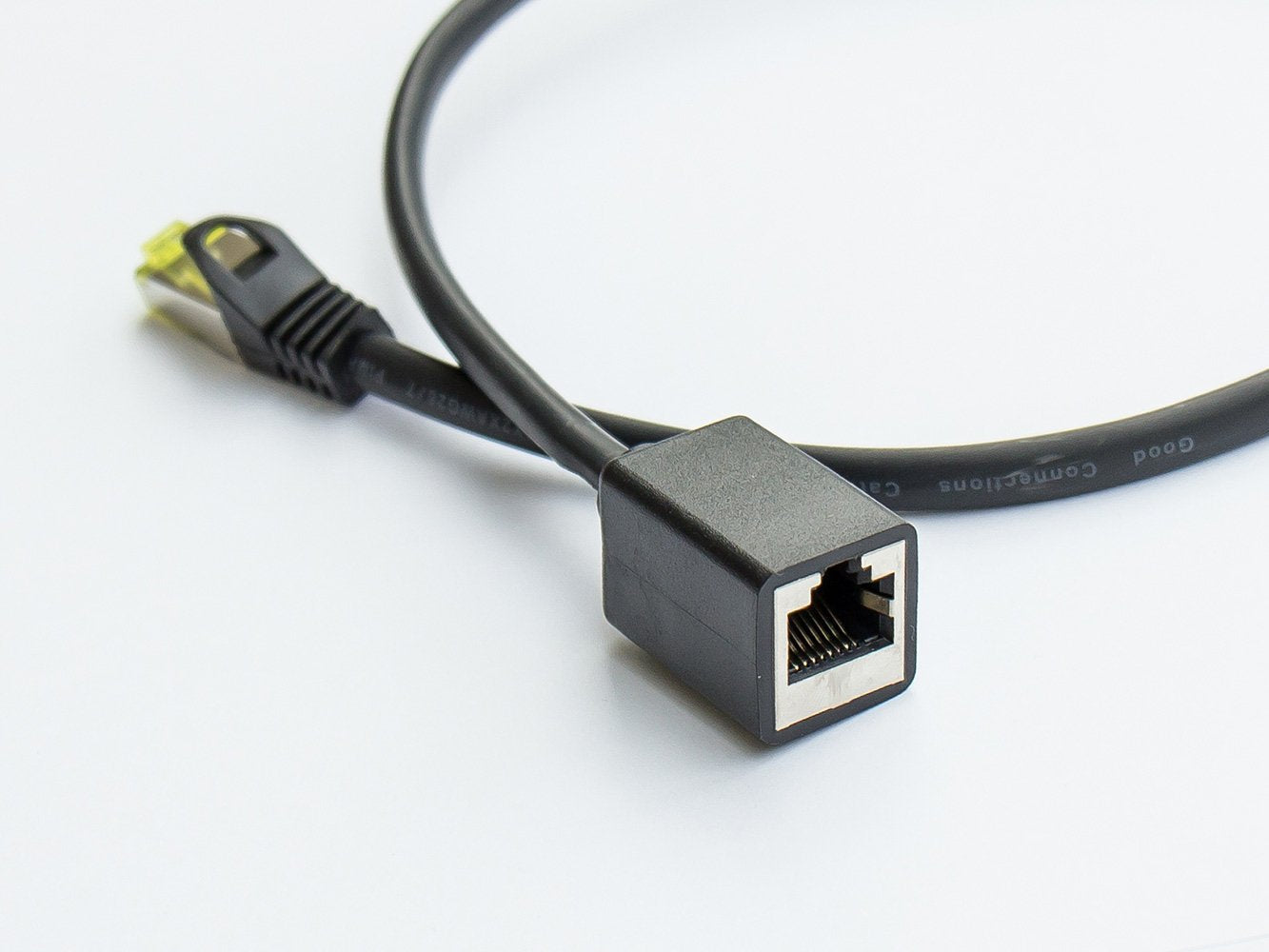 Cable Good Connections De Redverl. M. Cat.7 Rk Negro 0,5m