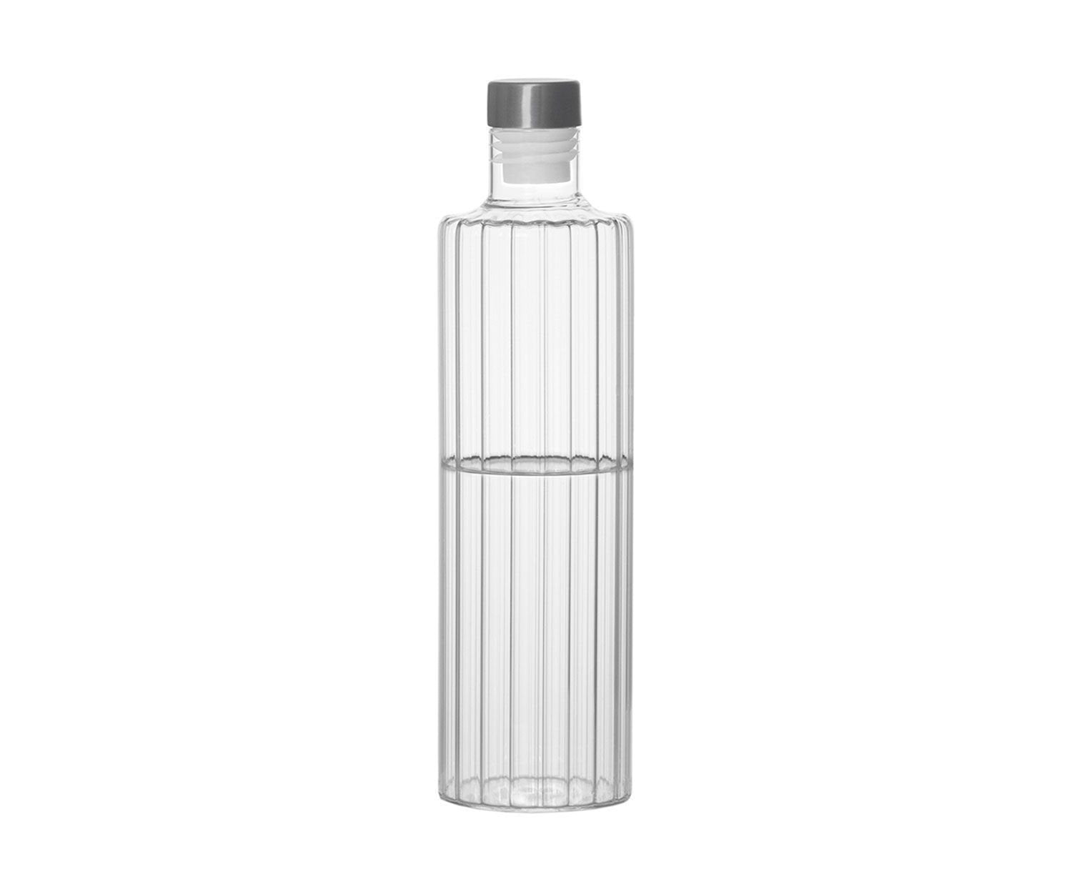 Botella Cristal, Tapon Inox 1 L