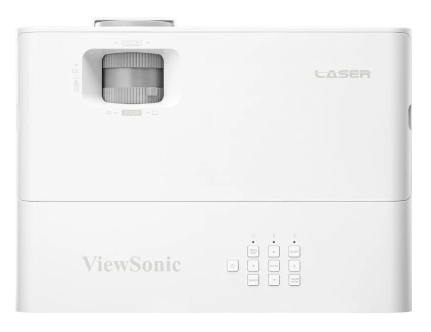 Laserprojector 4k Uhd (3840x2160) 3500 Ansilumen, Tr 1.12 - 1.46, 1,3x Optical Zoom, Wifi, Bluetooth In/Out, 10w Cube Speaker