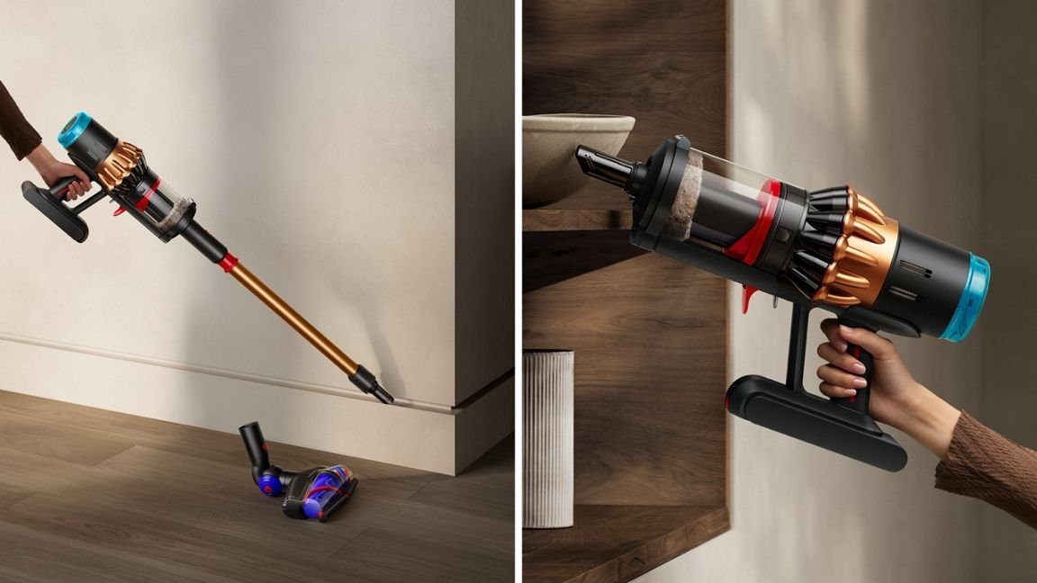 EAN 5025155114858 - Dyson V16 Piston Animal Aspiradora escoba 2 en 1 Batería Secar HEPA Sin bolsa 1,3 L 900 W Negro, Cobre imagen 8