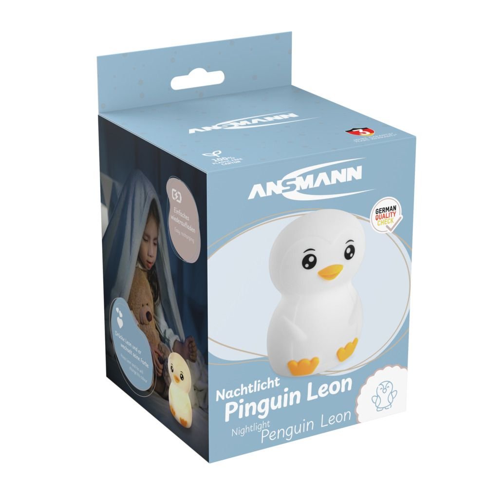 Ansmann Mobiles Nachtlicht Pinguin Leon