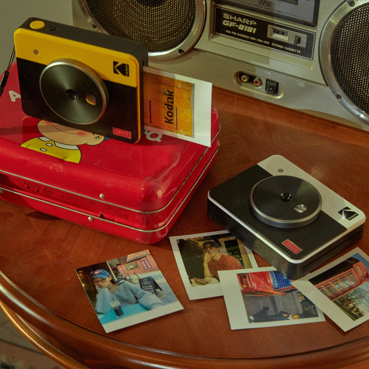 Kodak Mini Shot 3  Instant Print Camera + 8 Photos, Blanco
