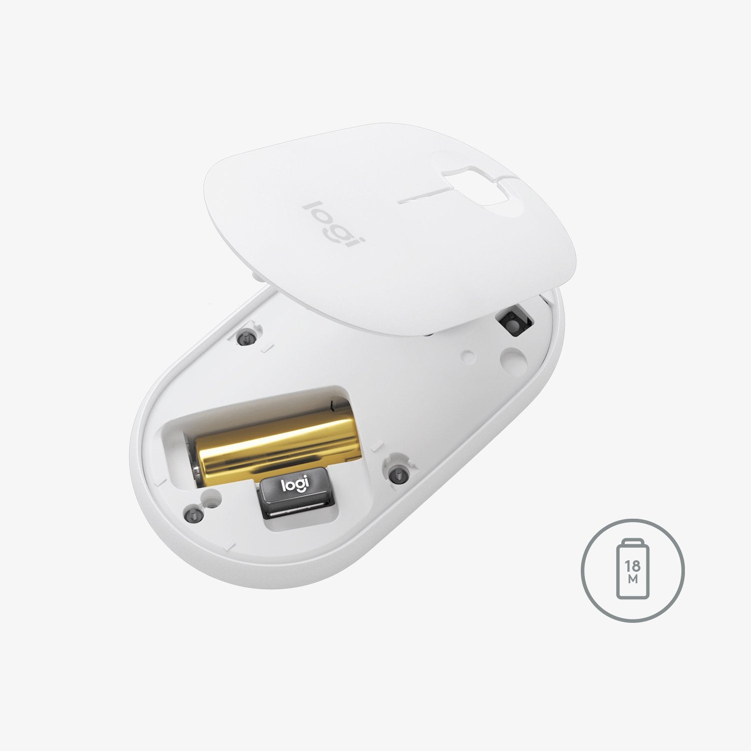 Ratón Inalámbrico Logitech Pebble M350 Grafito 910-005718
