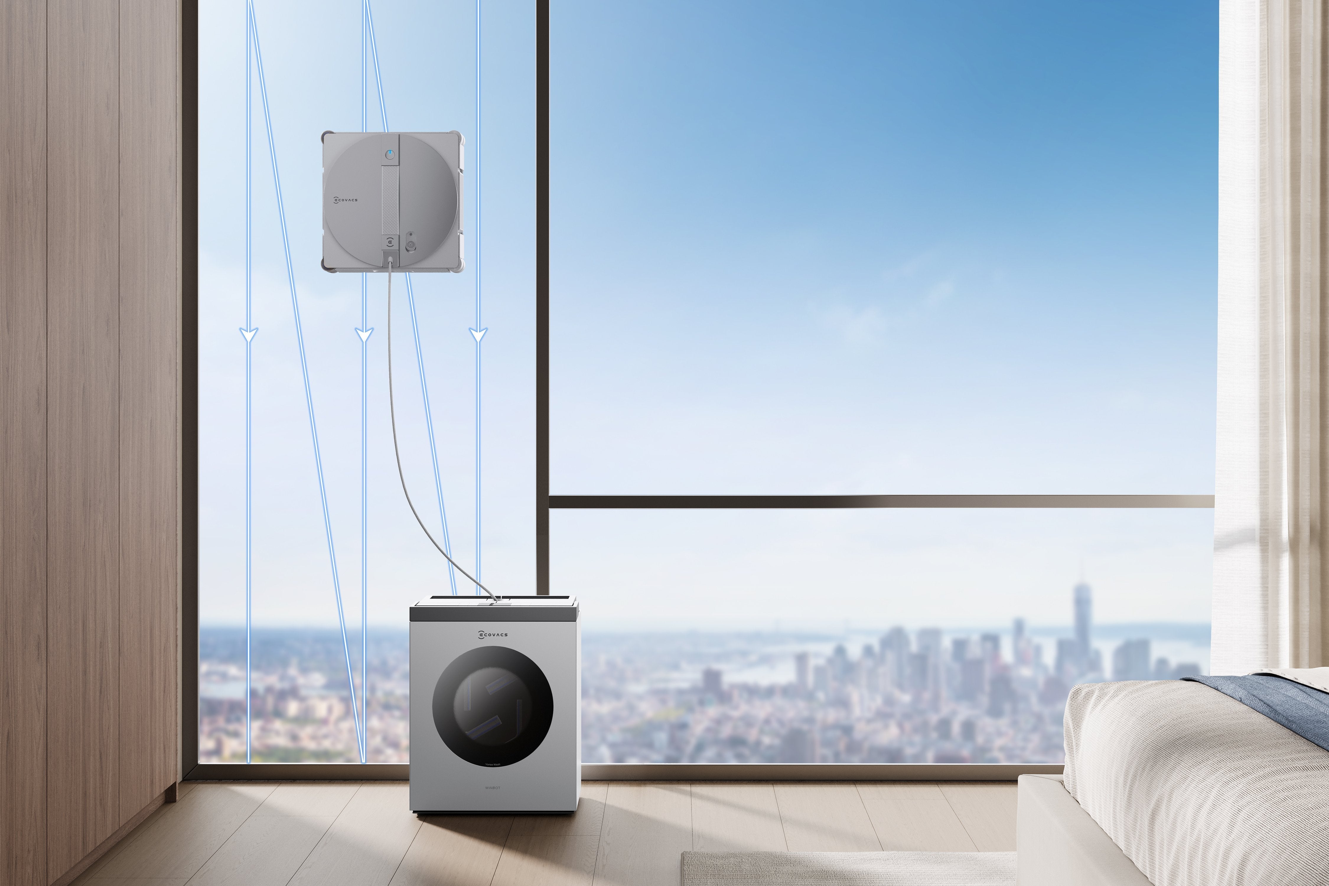 Ecovacs Winbot Silver W3 Omni (Winbot W3 Omni)