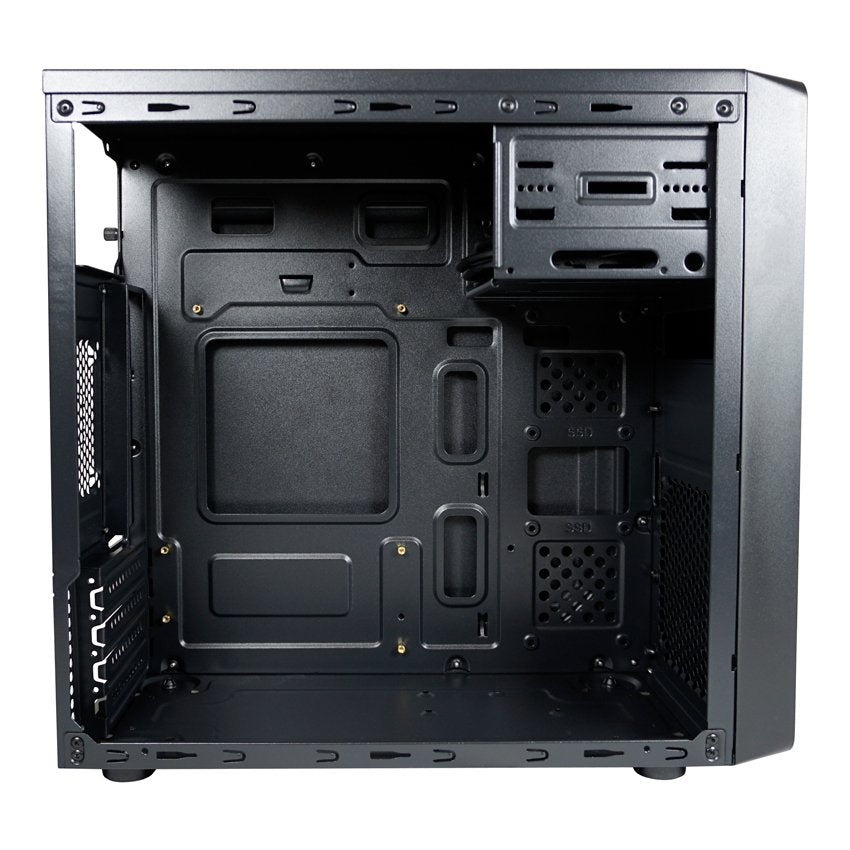 Lc-Power Gehäuse Micro-Atx 2017mb Ohne Nt U3.2/Audio Black Retail
