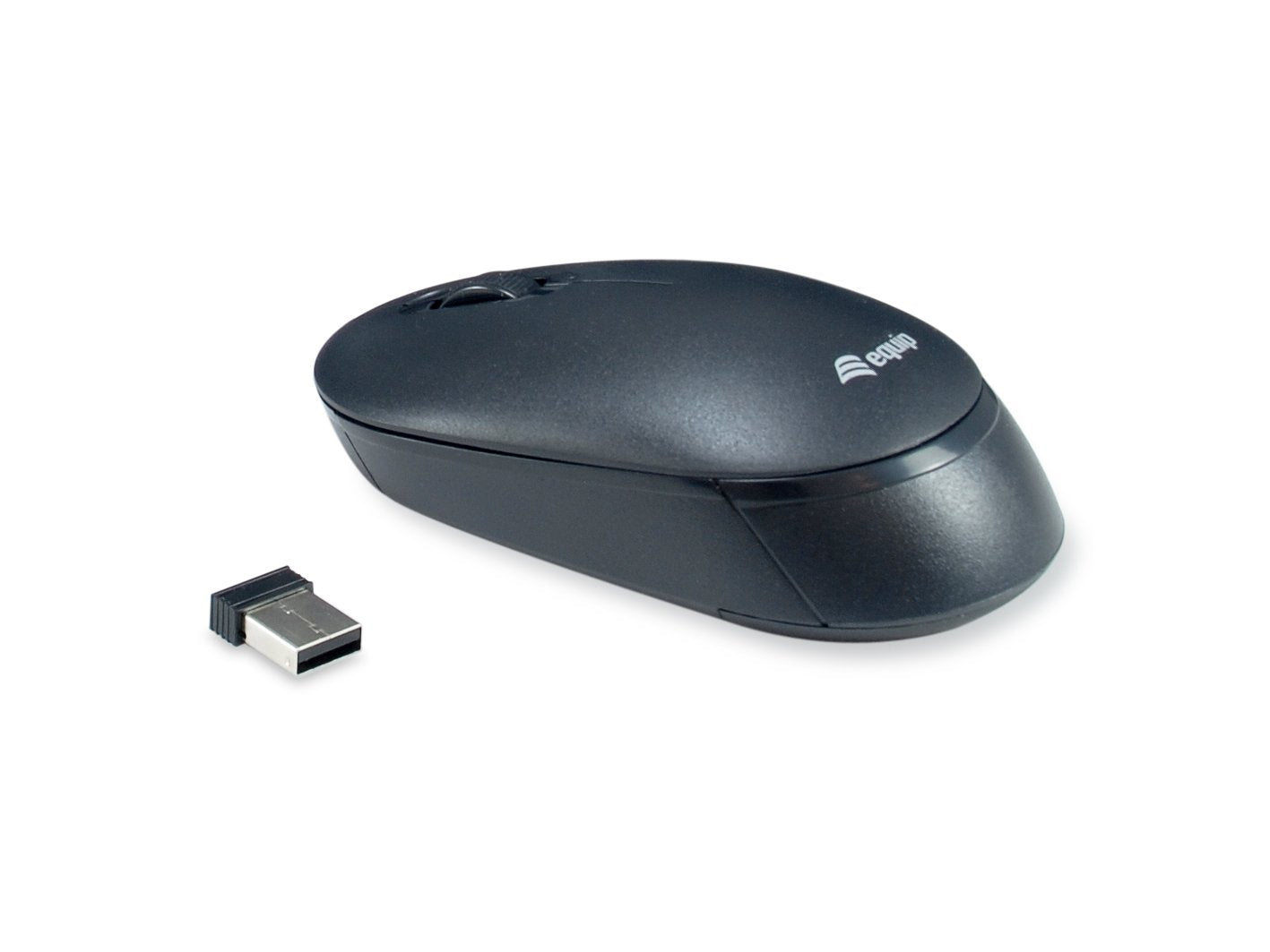 Teclado Alemán + Ratón Equip 245220 Rf Inalámbrico Qwertz Negro