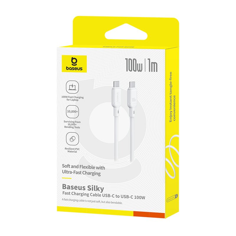 Silky Cable C-C 100w 1m White