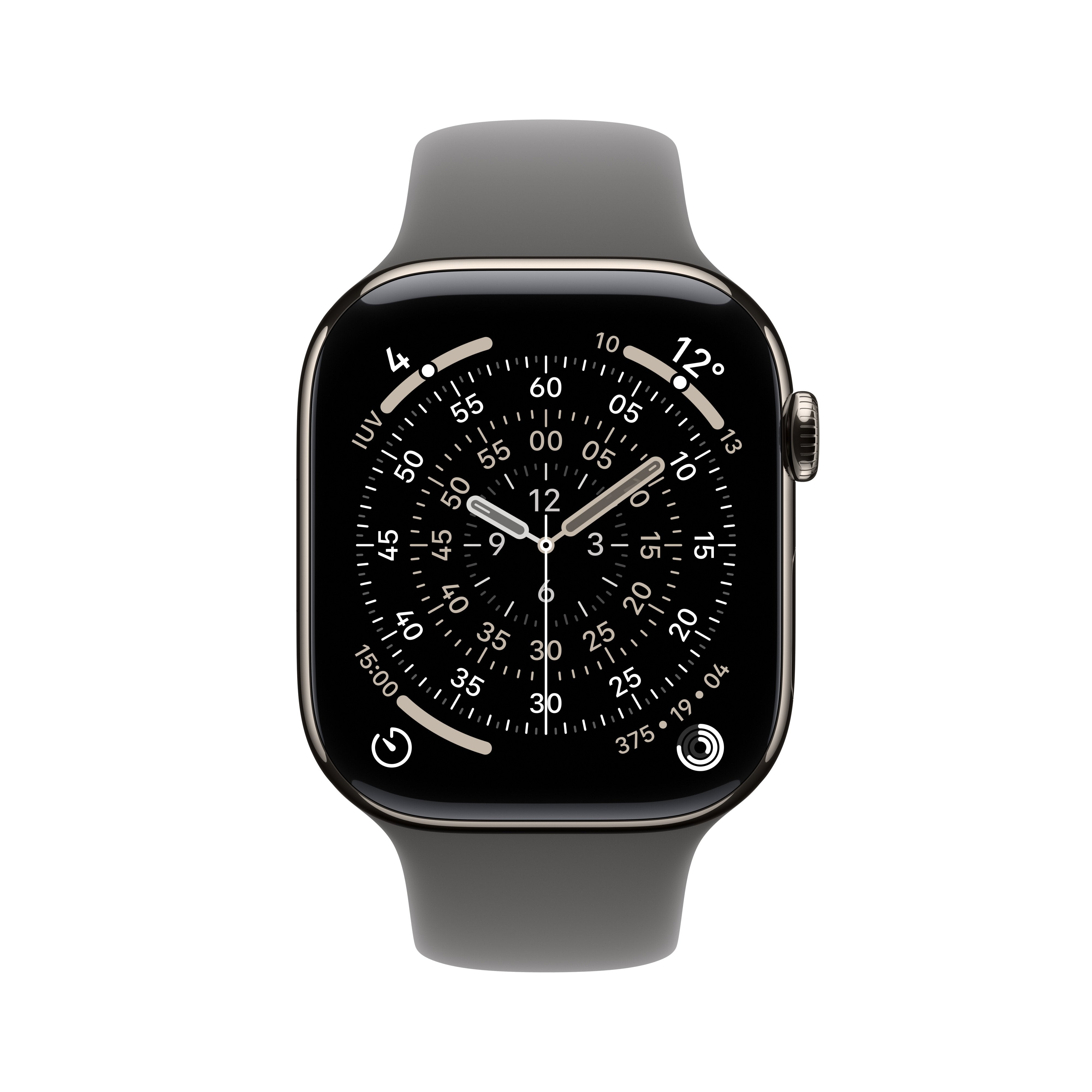EAN 0195950478303 - Apple Watch Series 11 OLED 46 mm Digital 416 x 496 Pixeles Pantalla táctil 5G Titanio Wifi GPS (satélite) imagen 2