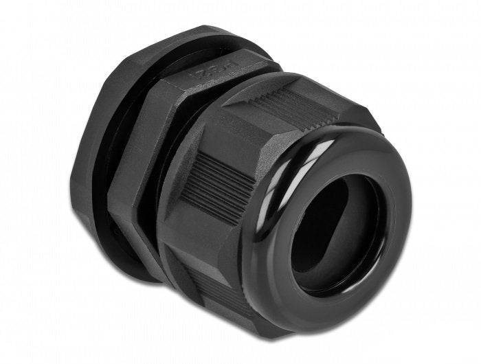 Delock Cableverschraubung Pg21 Für Flachcable Schwarz 2 Stück
