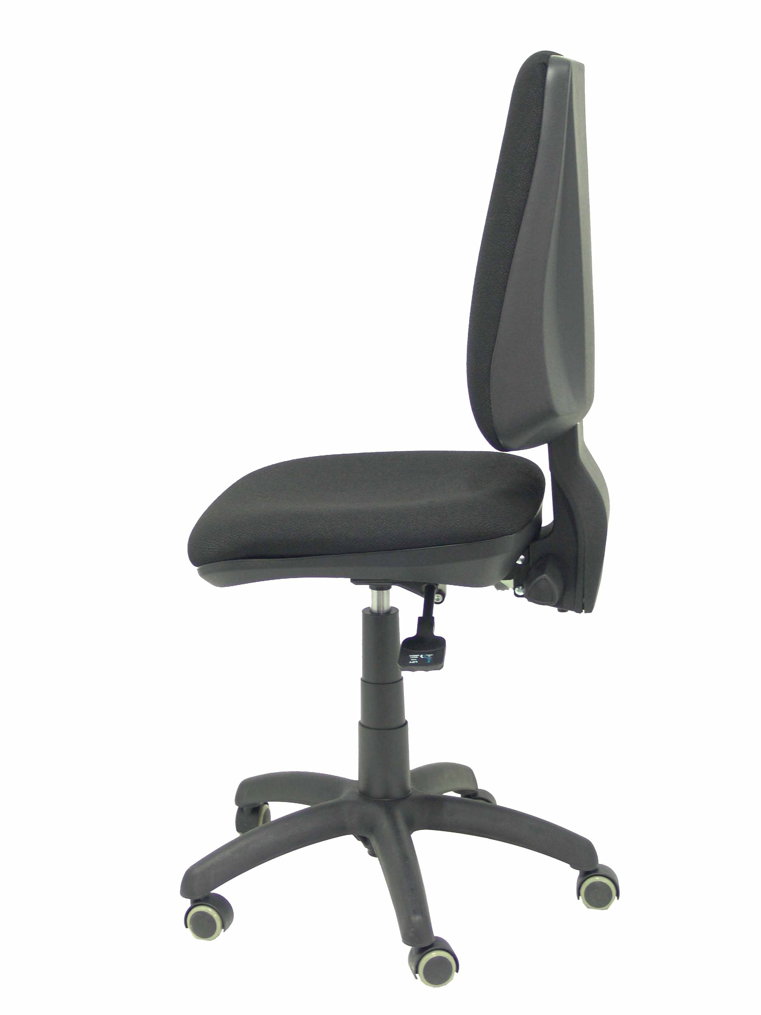 Silla Elche S Bali Negro Ruedas De Parquet