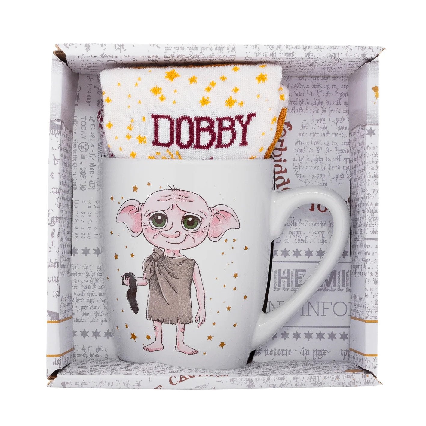 Set Taza Y Calcetines Dobby Harry Potter