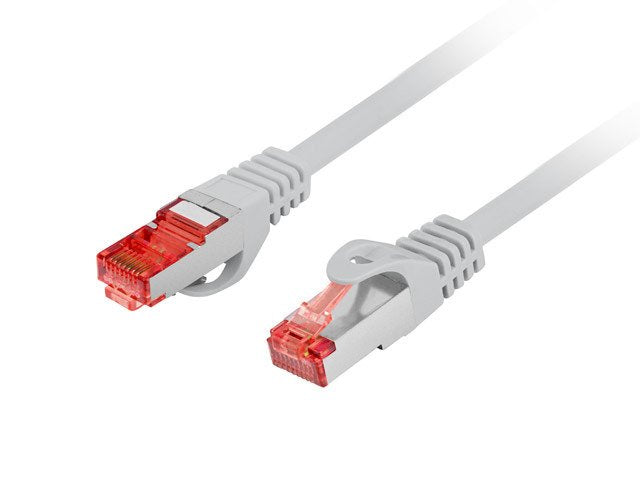 Cable De Red Cat.6 Ftp Lszh Cu 0.25m Gris Fluke Passed Lanberg