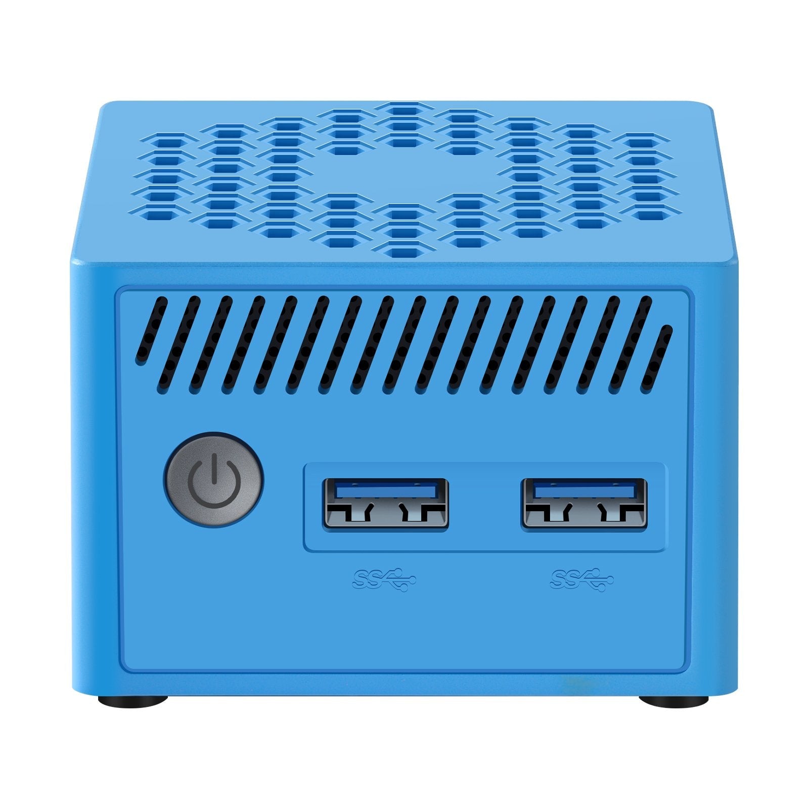 Minipc Leotec Intel N100 12gb 256gb M.2 Win11 Pro Pre-Instal Azul