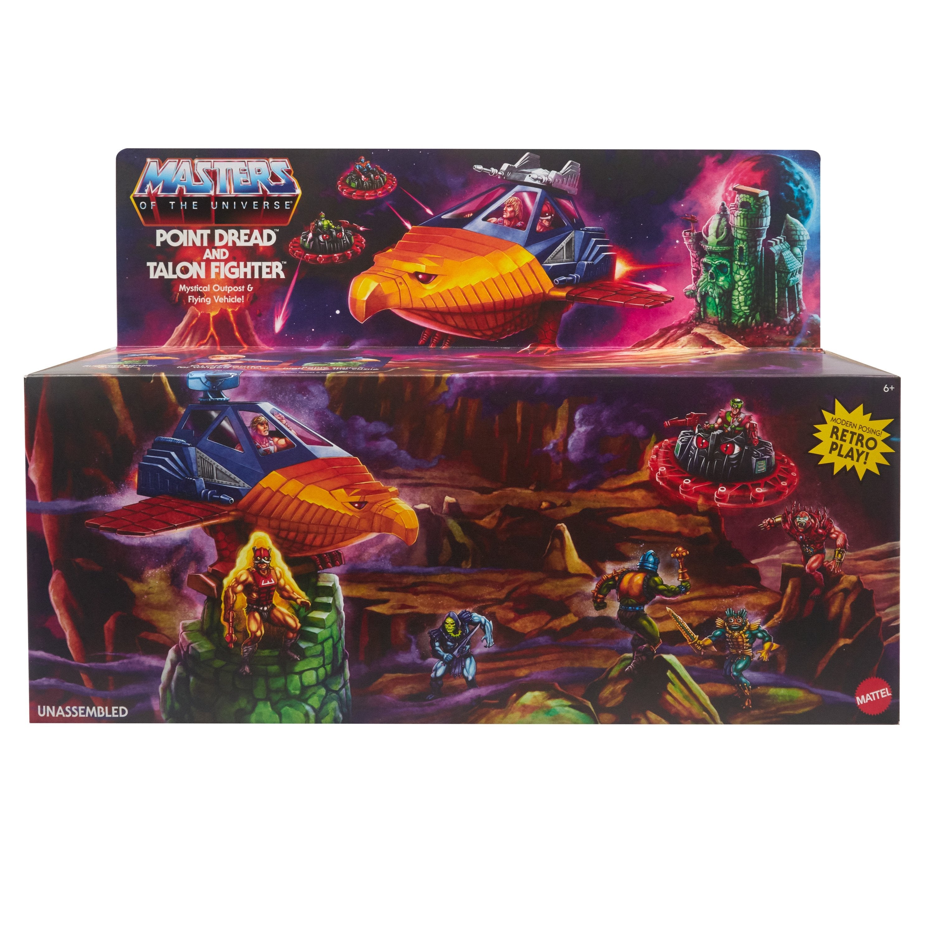 Mattel Masters Of The Universe Origins Talon Fighter Mit Point Dread, Hkm63