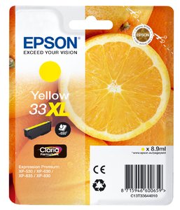 Epson Tinta Amarillo Expression Home Xp-530 - 33 Xl