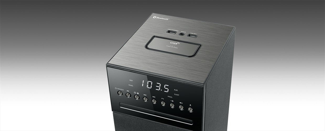 Torre De Sonido Muse M-1350btc Sistema De Audio Para El Hogar  180 W Negro