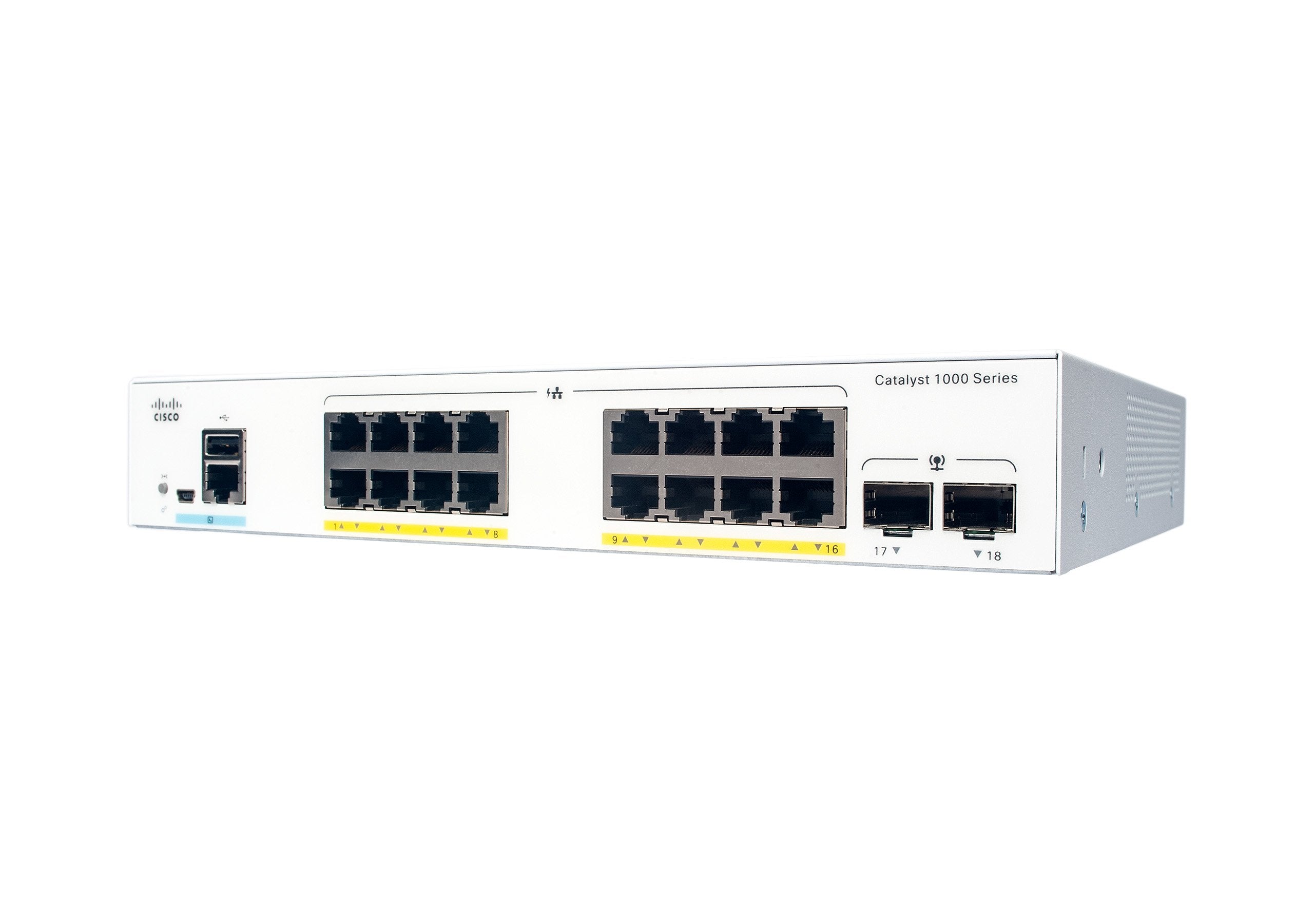 Cisco Catalyst C1000-16p-E-2g-L Switch Gestionado L2 Gigabit Ethernet (10/100/1000) Energía Sobre Ethernet (Poe) Gris
