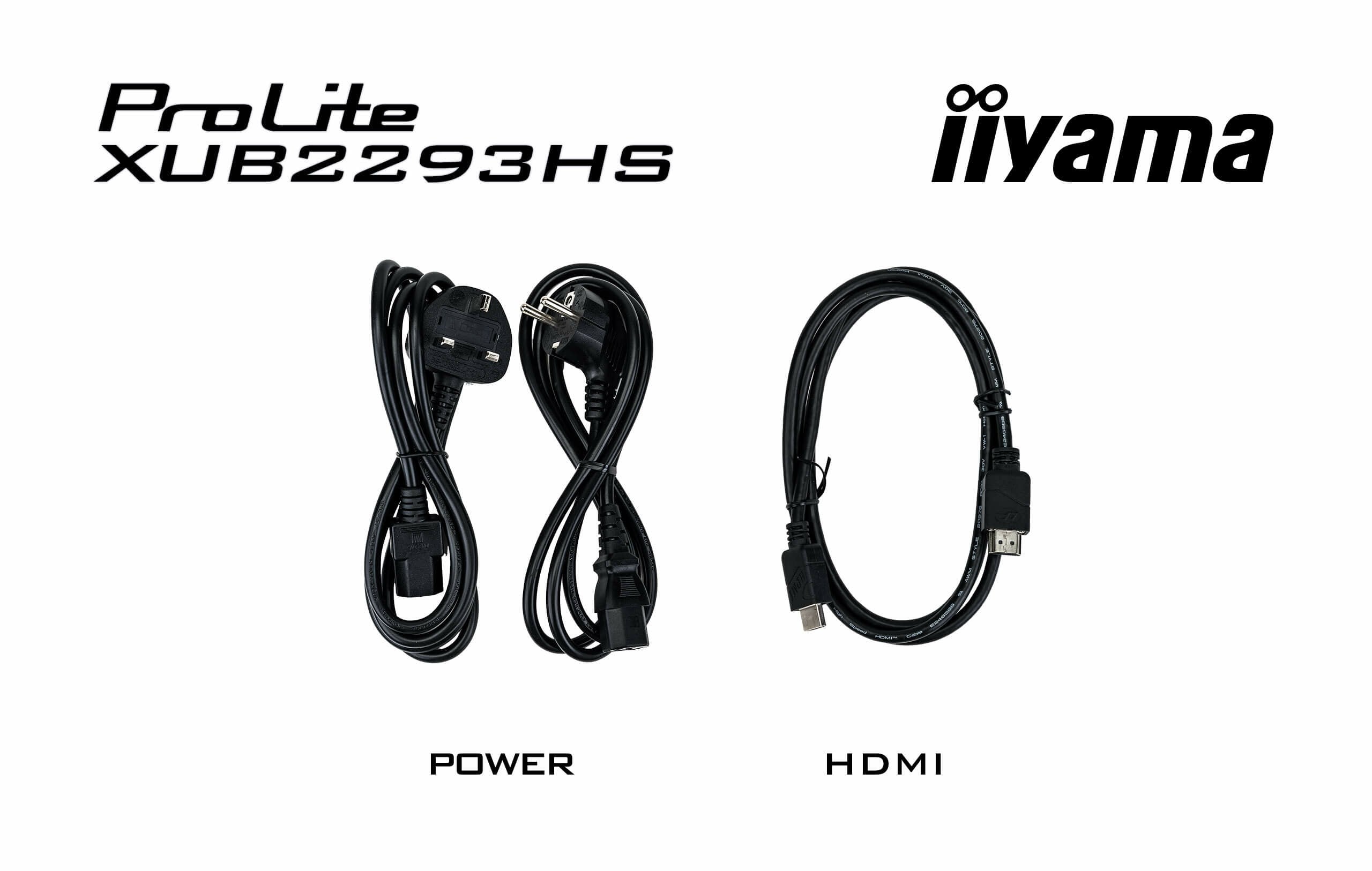 EAN 4948570124237 - iiyama ProLite XUB2293HS-B6 pantalla para PC 54,6 cm (21.5") 1920 x 1080 Pixeles Full HD LED Negro imagen 6