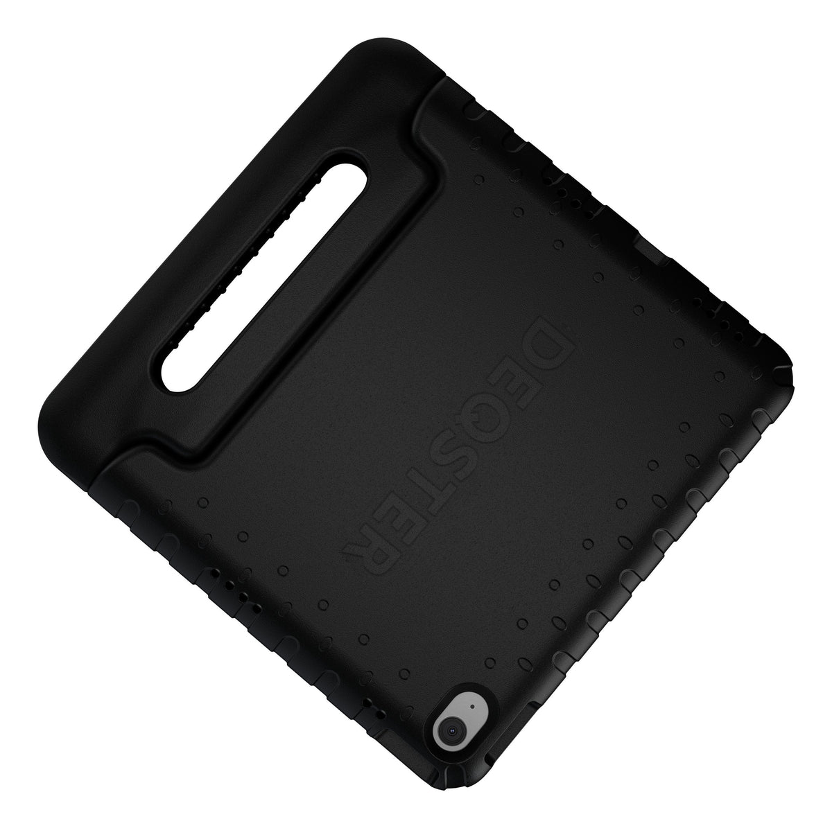 Deqster Kids Case Funda Para Tablet & Cristal Protector F. Ipad 10. 11.Gen Kindersicher & Robust, Integrierte Stylus-Soporte, 9h Display Protección Vidrio, Negro