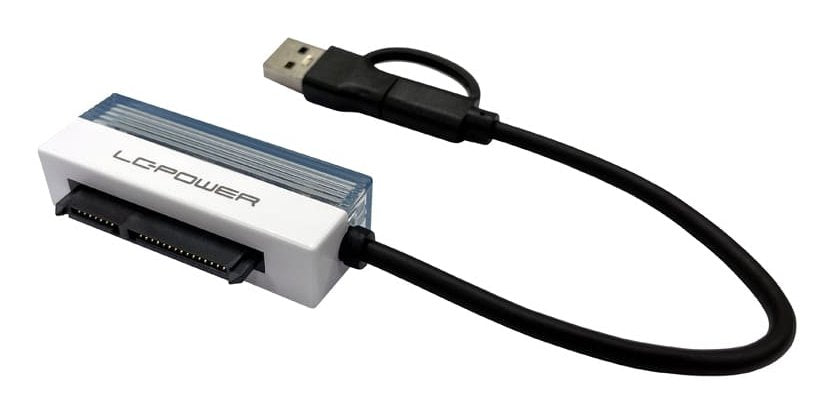 Lc-Power Lc-Ada-Usb-Sata-25 Tarjeta Y Adaptador De Interfaz