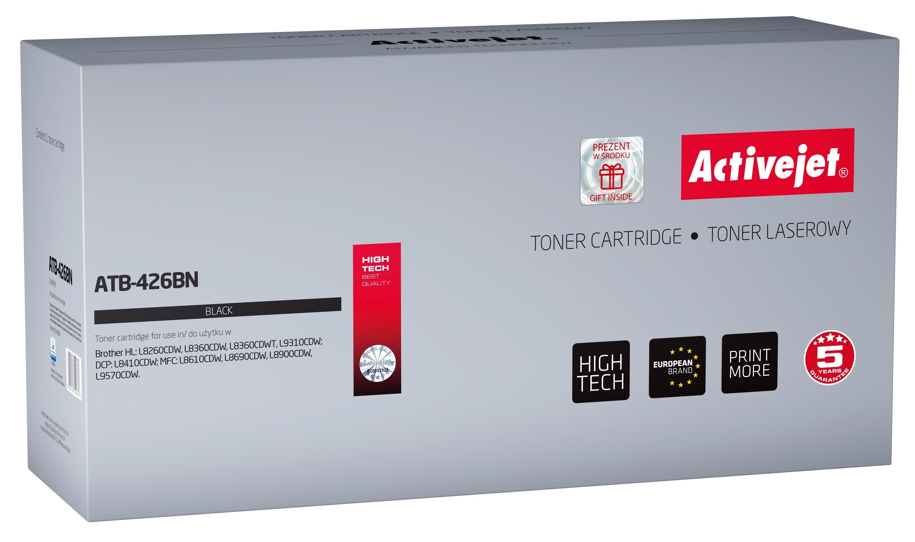 EAN 5901443109617 - Activejet ATB-426BN cartucho de tóner 1 pieza(s) Compatible Negro imagen 1