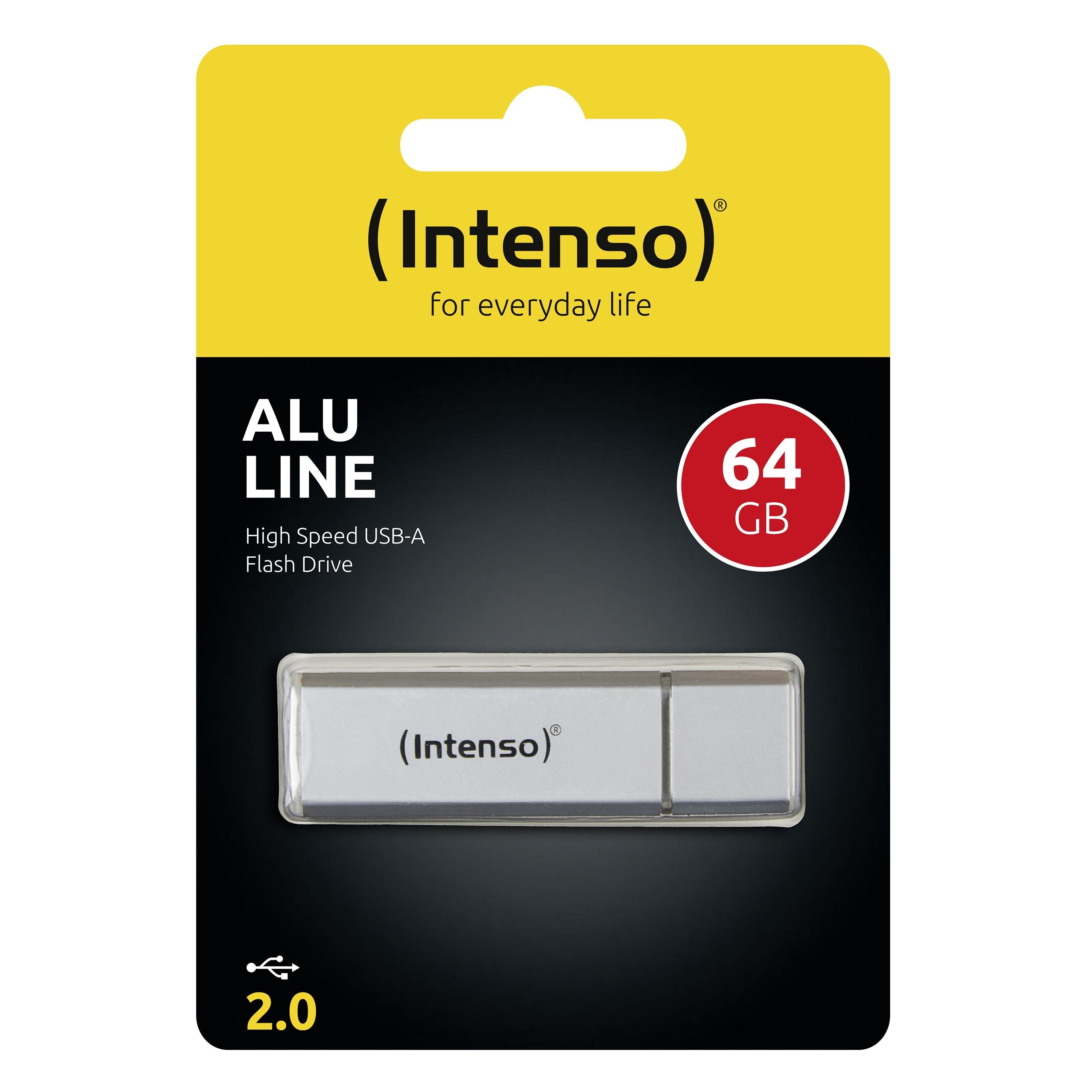 EAN 4034303016495 - Intenso Alu Line unidad flash USB 64 GB USB tipo A 2.0 Plata imagen 3