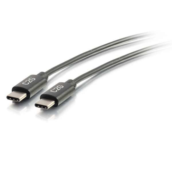 Cable Usb Usb-C (M) A Usb-C (M) Usb 2.0 3 A 90 Cm Negro