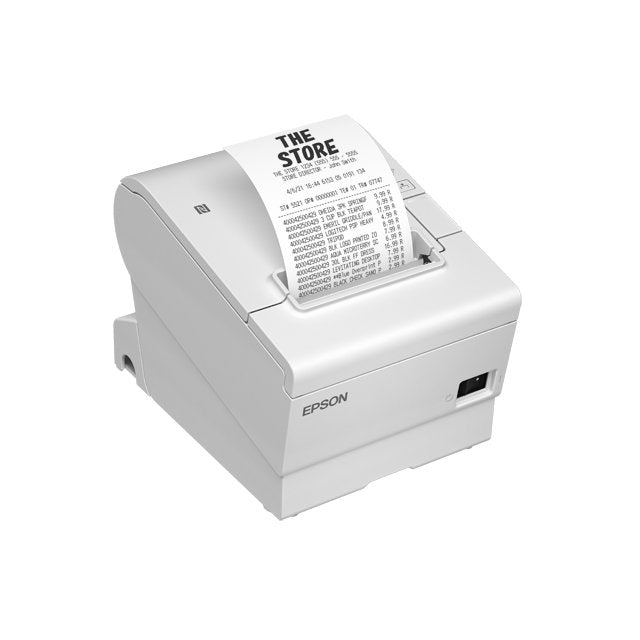 Epson Tm-T88vii (131): Usb, Ethernet, Poweredusb, White