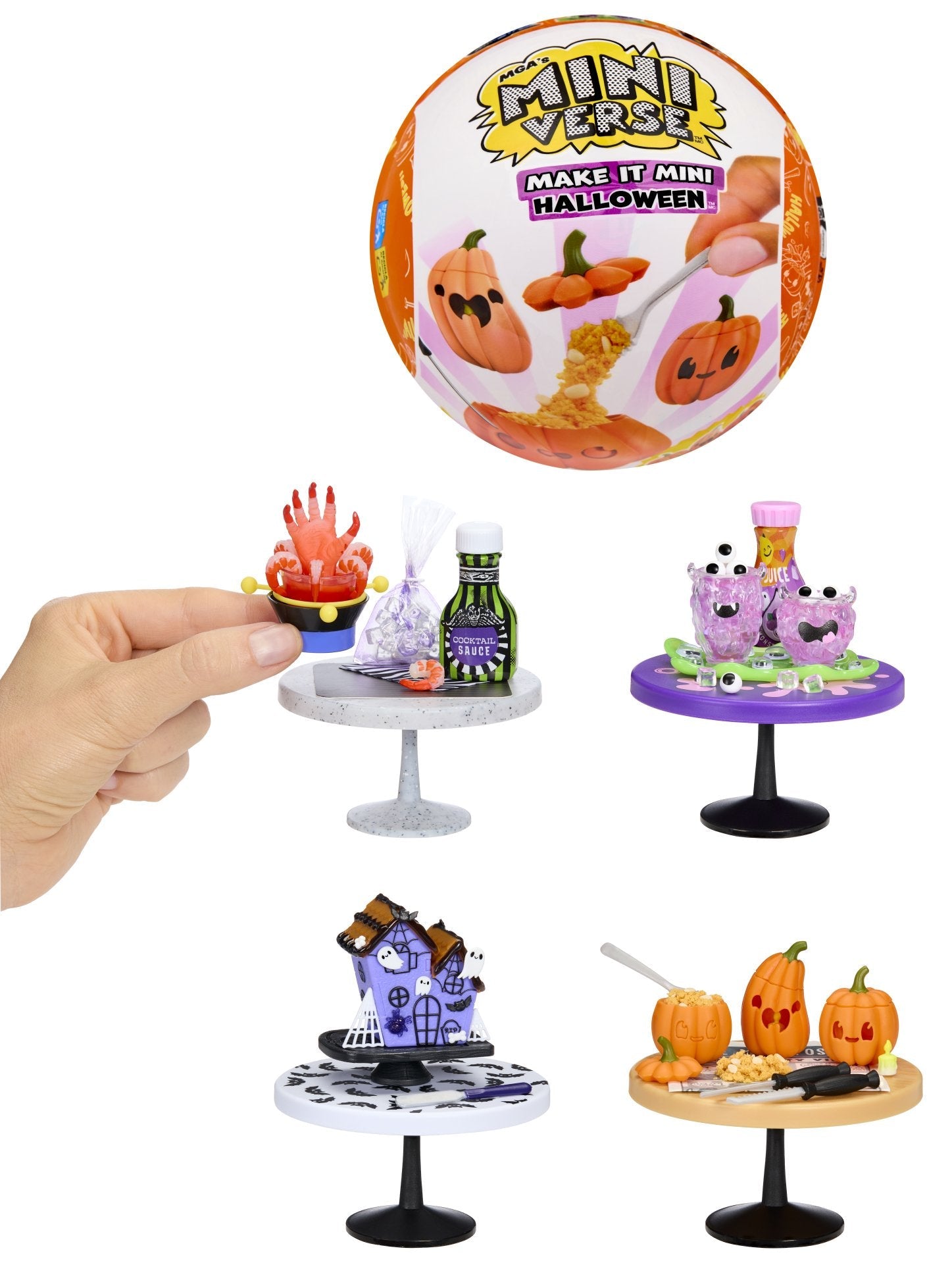 Mga Entertainment Mga'S Miniverse - Make It Mini Halloween 2025 Beetlejuice Mini Collectibles (Sortierter Artikel) 547051-Euc